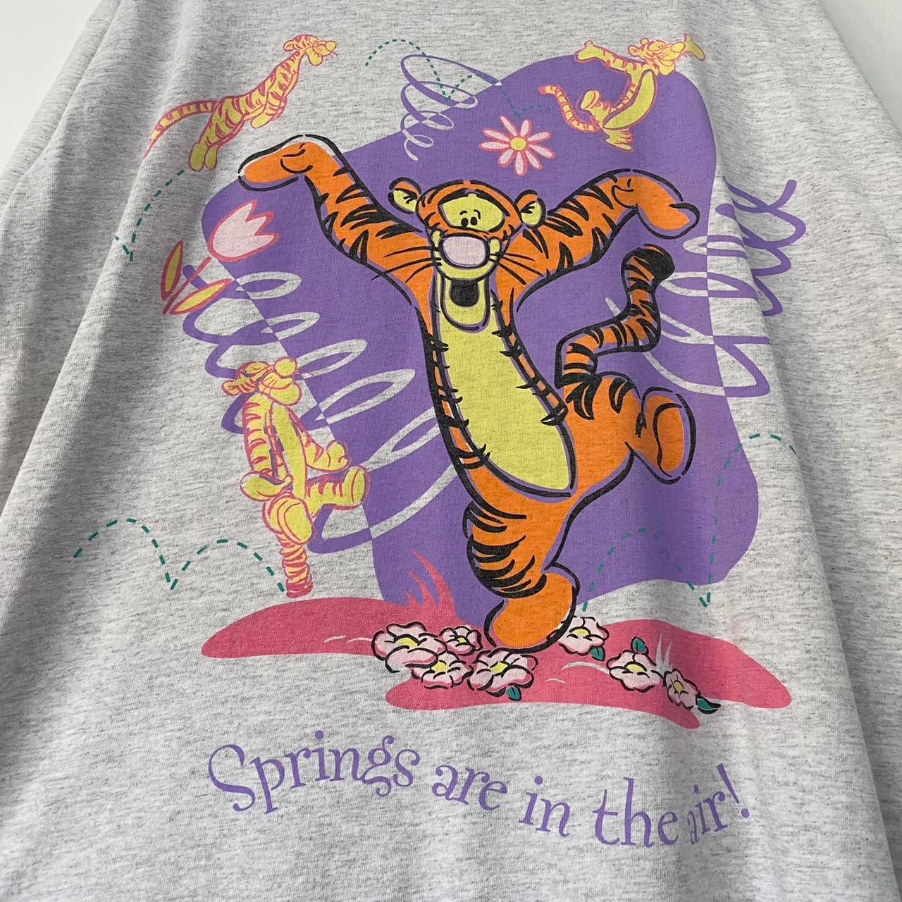 Vintage Tigger Springs Are In The Air! 90s T Shirt (XXL)