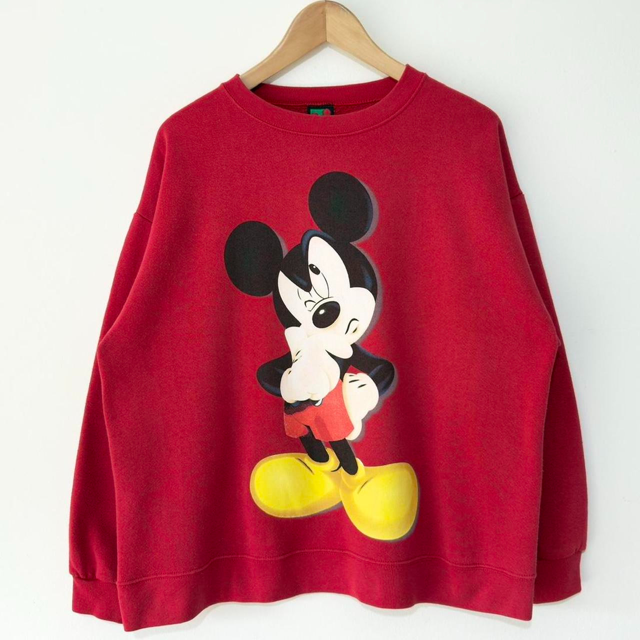 Vintage Thinking Mickey 90s Sweatshirt (M/L)