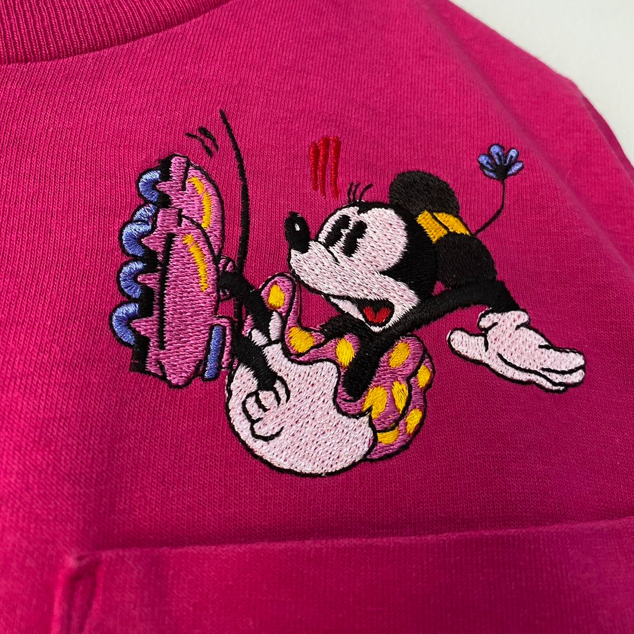 Vintage Falling Minnie Mouse Pocket 90s T Shirt (M)