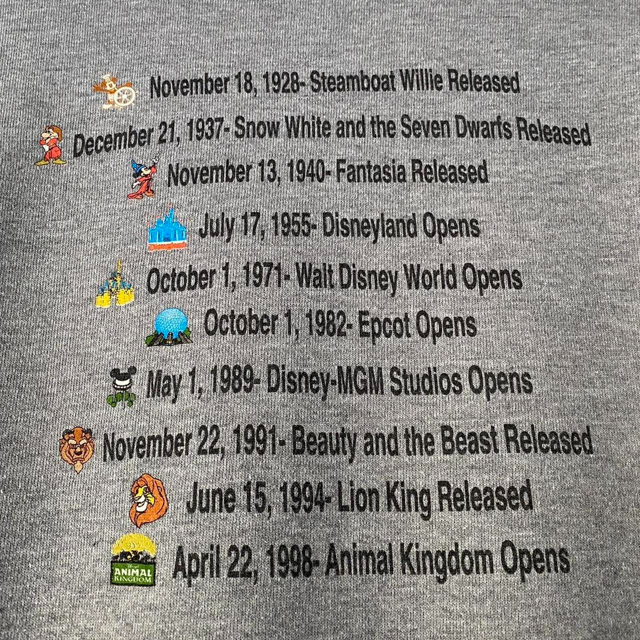 Vintage Walt Disney World 100 Years of Magic Sweatshirt (S)