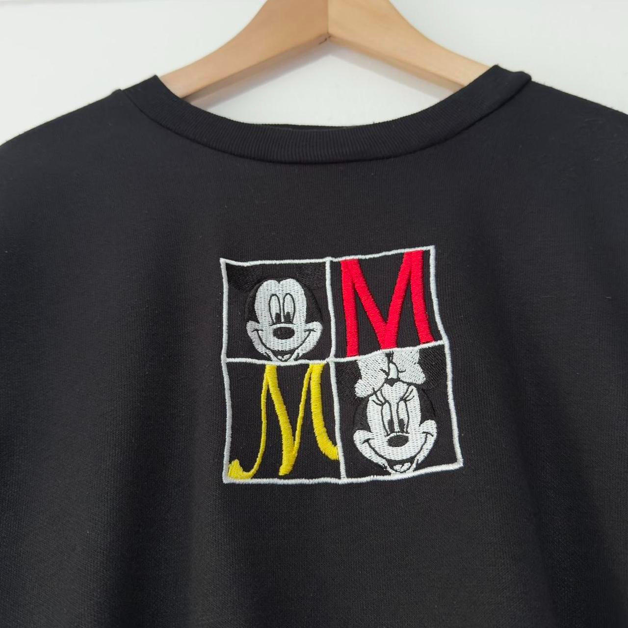 Vintage Mickey & Minnie 90s Sweatshirt (L)
