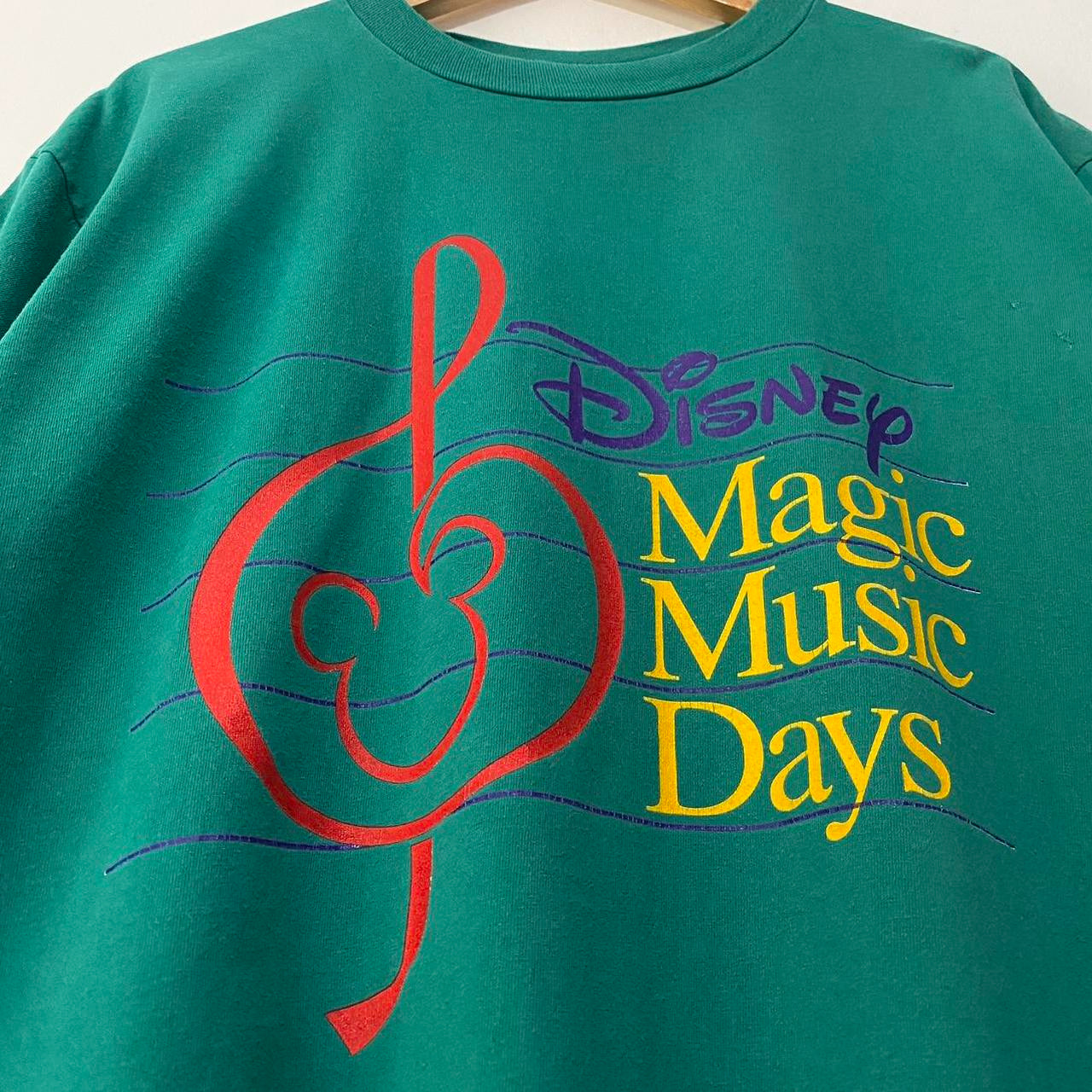 Vintage Disney Magic Music Days 90s T Shirt (L/XL)