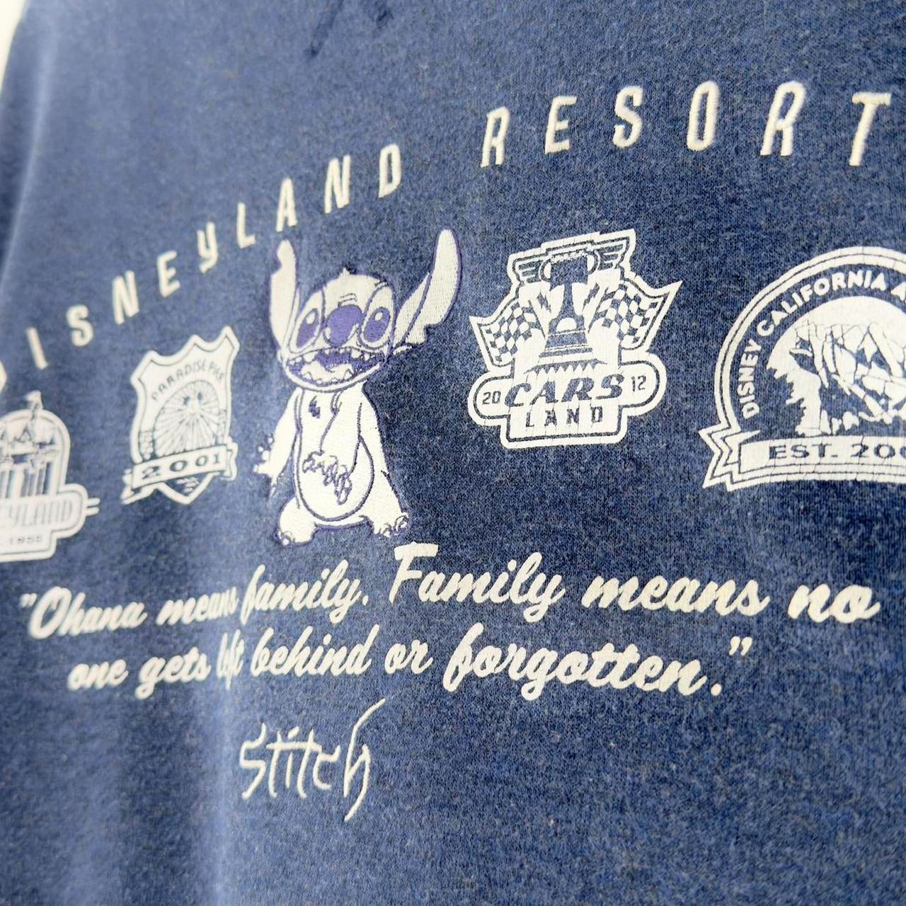 Disneyland Resort Stitch Sweatshirt (S/M)