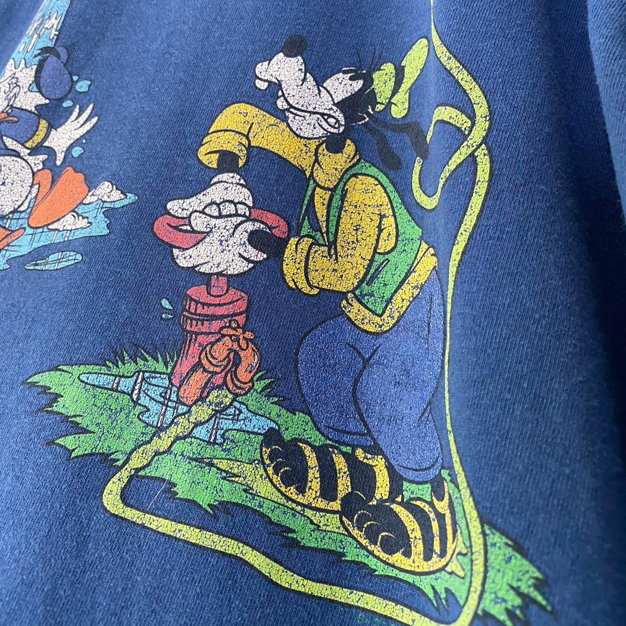 Vintage Disney Watering Flowers 90s T Shirt (XXXL)