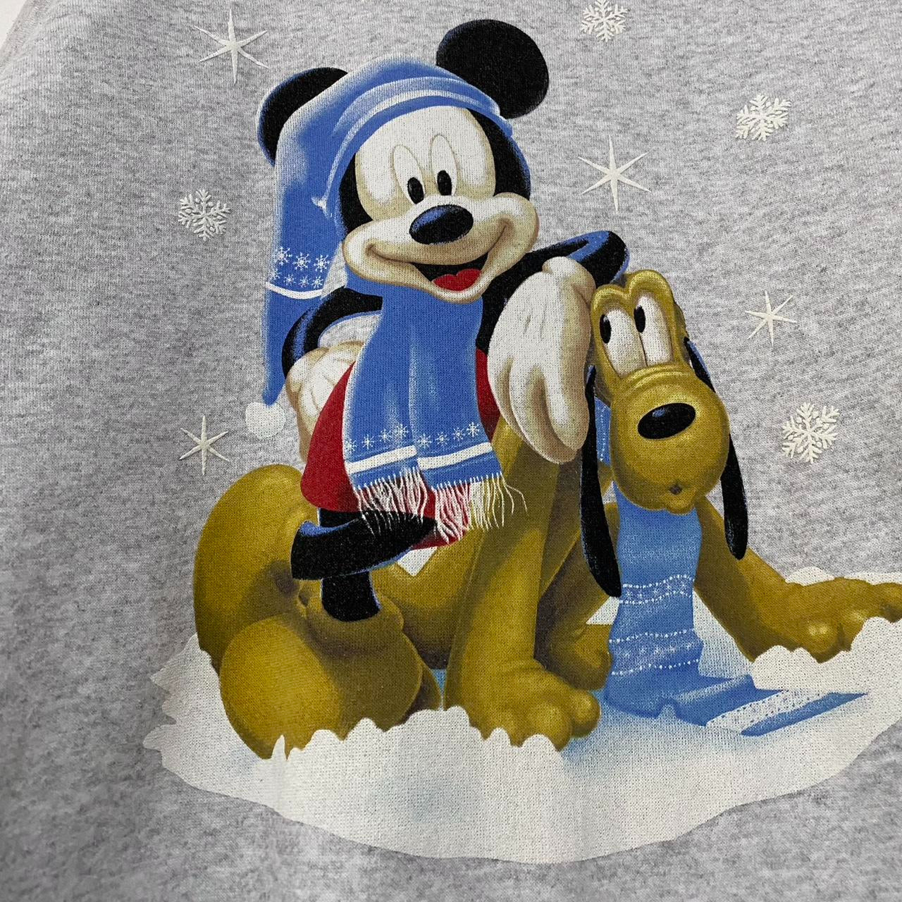 Vintage Pluto & Mickey Winter 90s Sweatshirt (L)