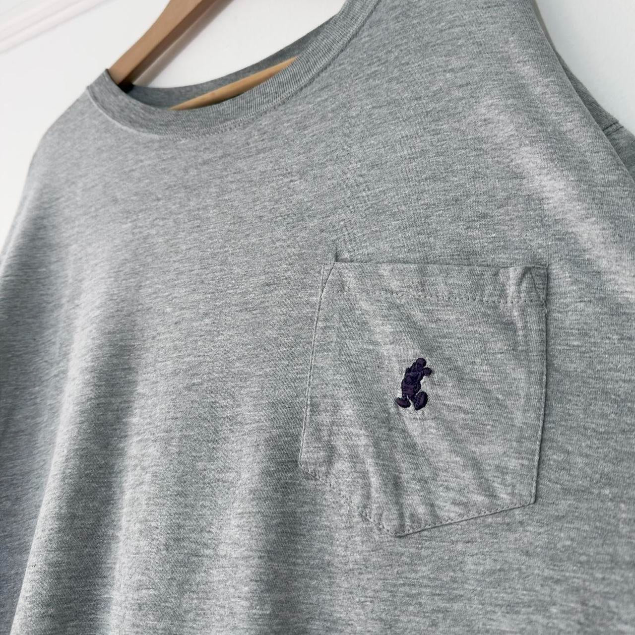 Vintage Mickey Emblem 00s Pocket T Shirt (XXL)