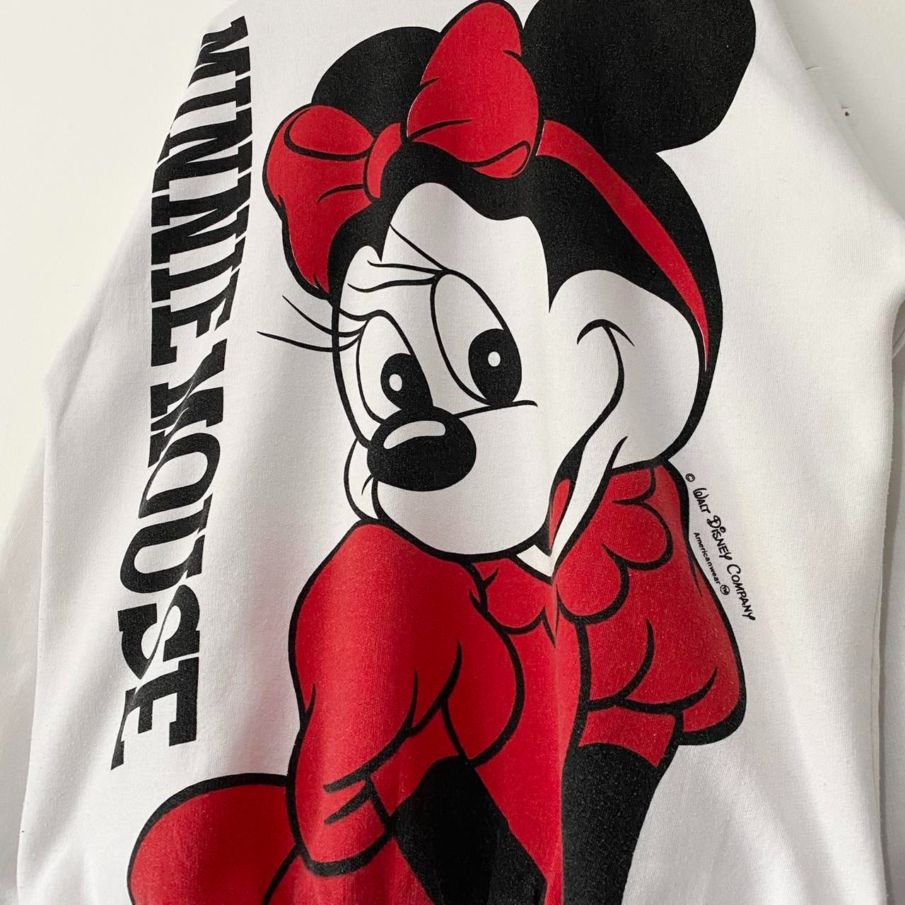 Vintage Minnie Mouse Back and Front 90s Sweatshirt (L)