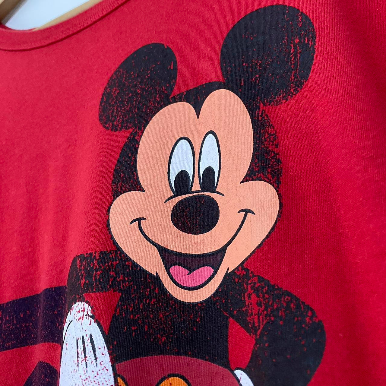 Walt Disney World Retro Mickey T Shirt (Women's L)