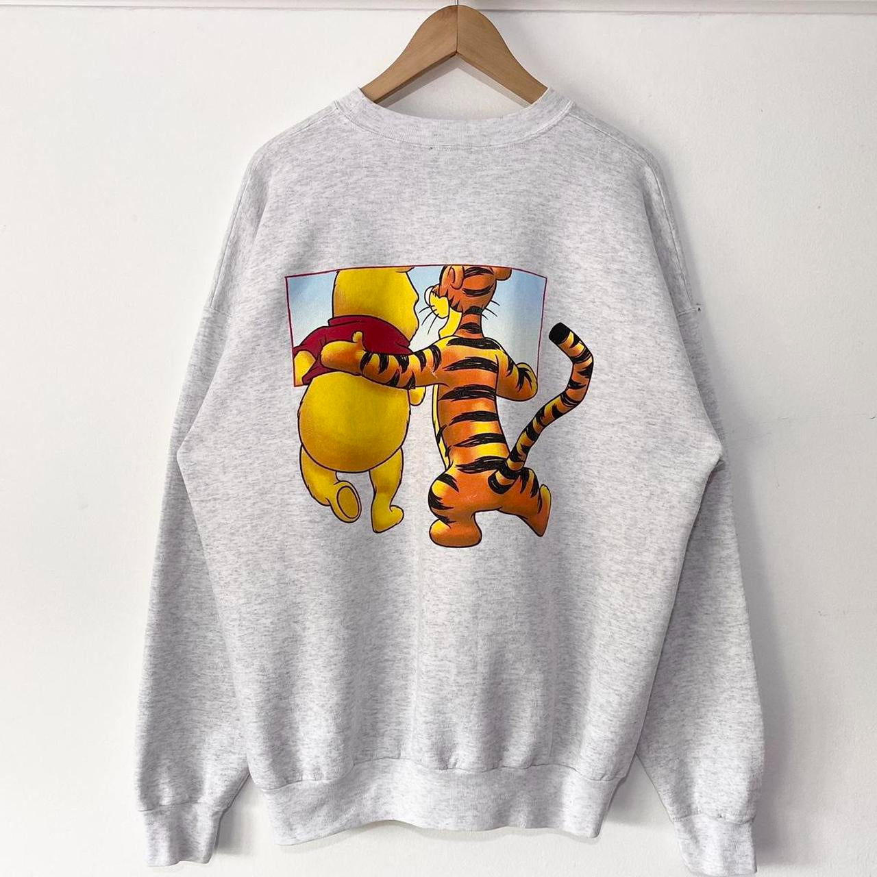 Vintage Pooh & Tigger 90s Sweatshirt (XL)