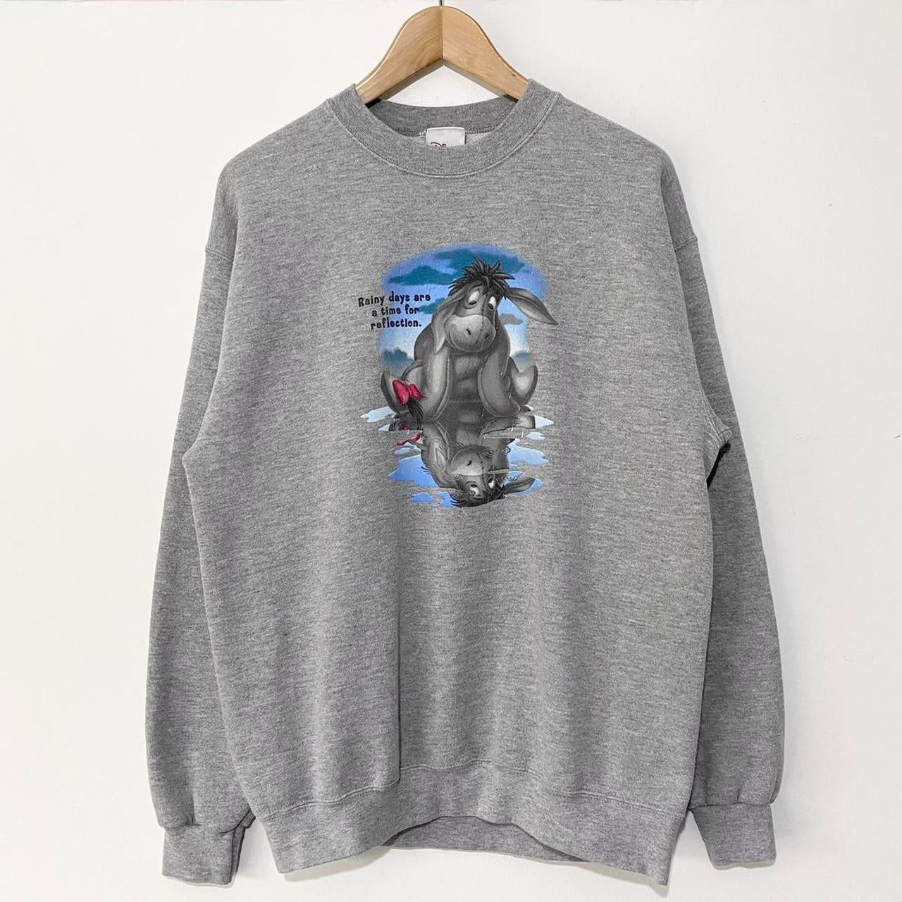 Vintage Eeyore Rainy Days 00s Sweatshirt (M)