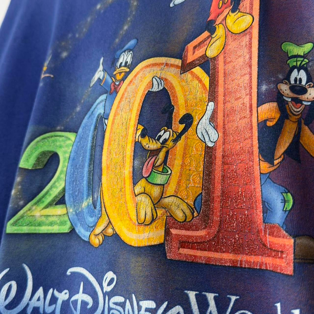 Vintage Walt Disney World 2001 T Shirt (XXL)