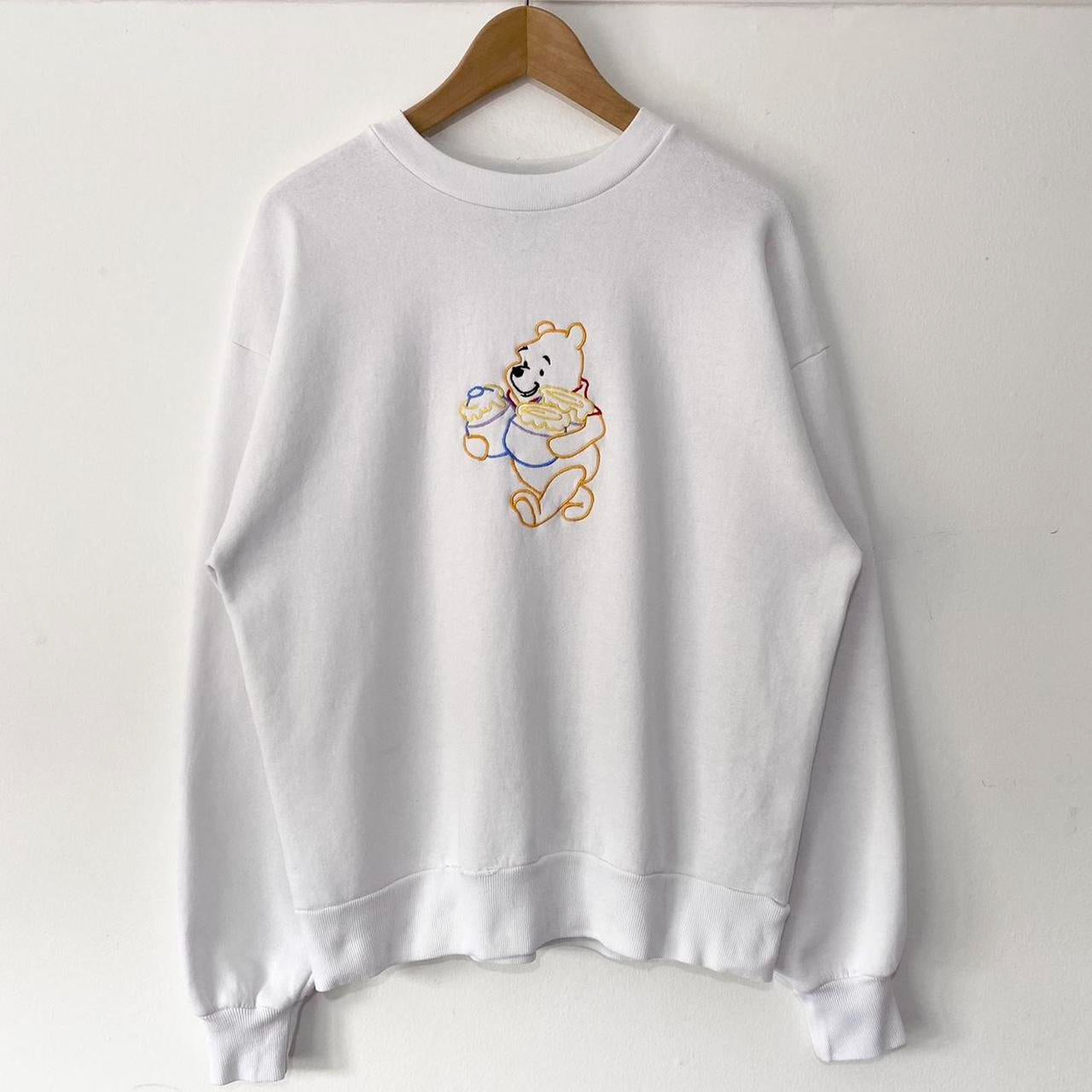 Vintage Pooh Honey Pots Outline 90s Sweatshirt (M)