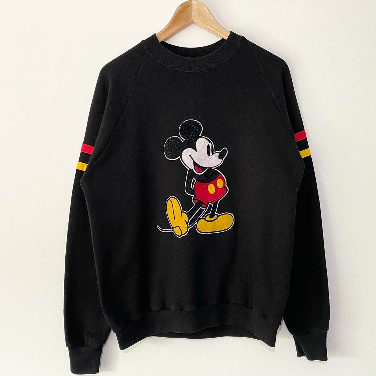 Vintage Classic Mickey Stripes Sweatshirt (S)