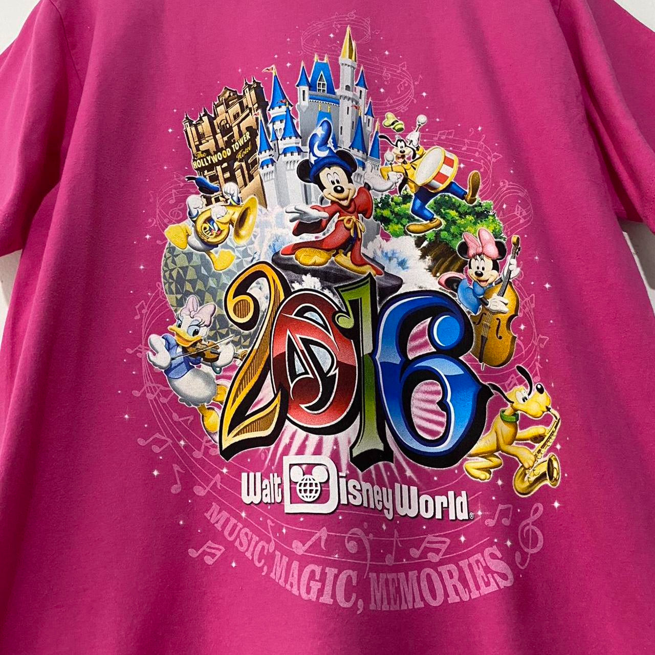 Walt Disney World 2016 Pink T Shirt (M)