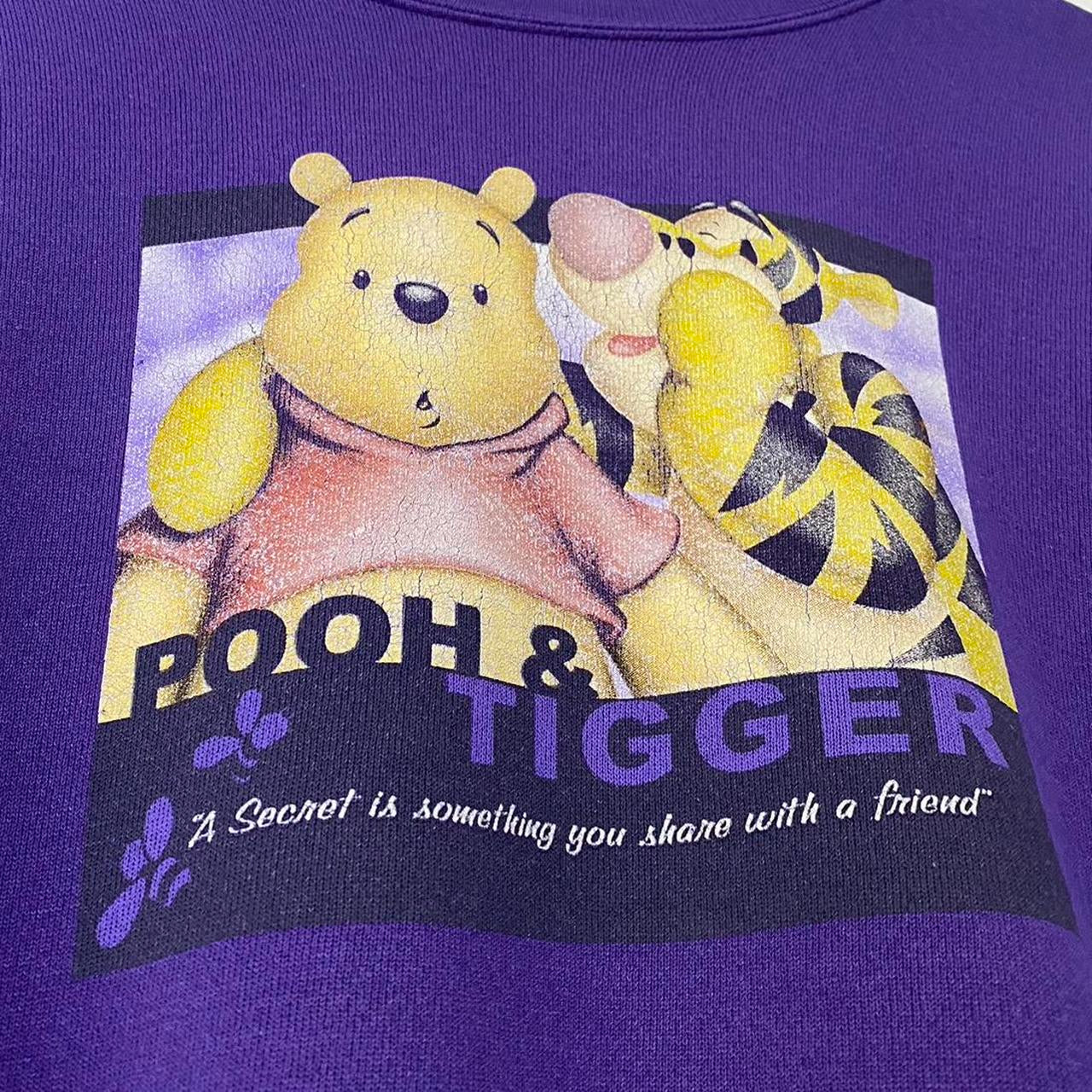 Vintage Pooh & Tigger Disney Store Sweatshirt (XL)