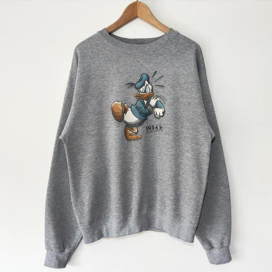 Vintage Donald Duck Disney Sweatshirt (M)