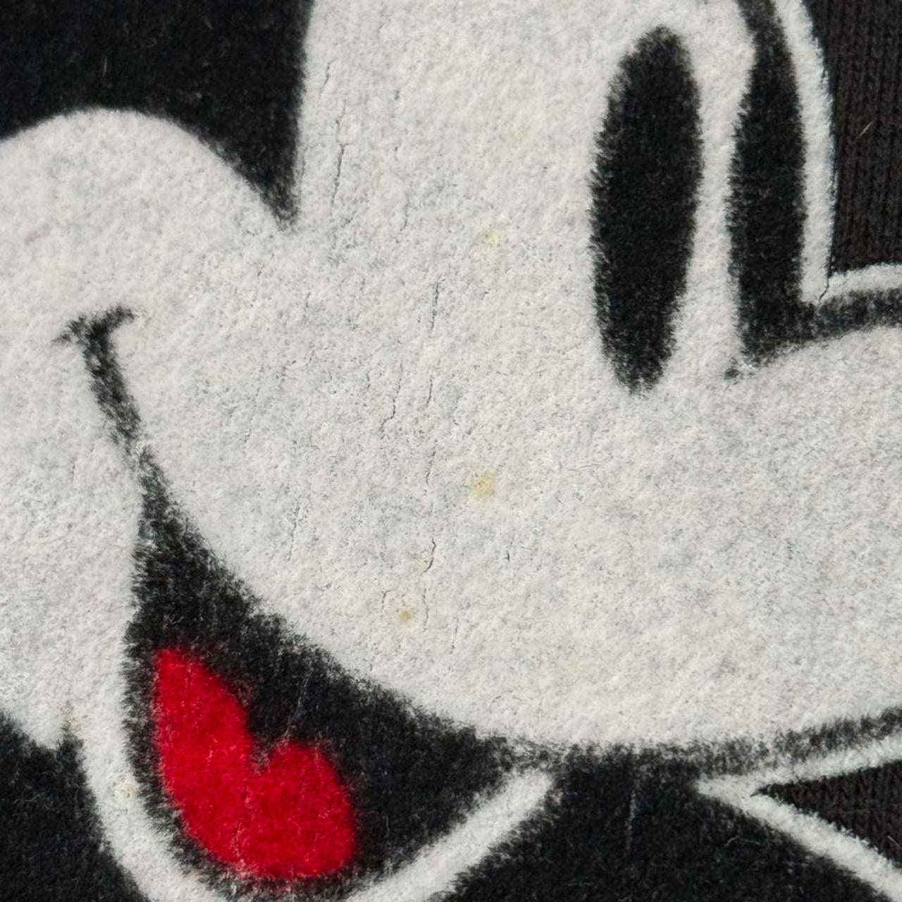 Vintage Mickey Mouse Stripes 80s Sweatshirt (M)