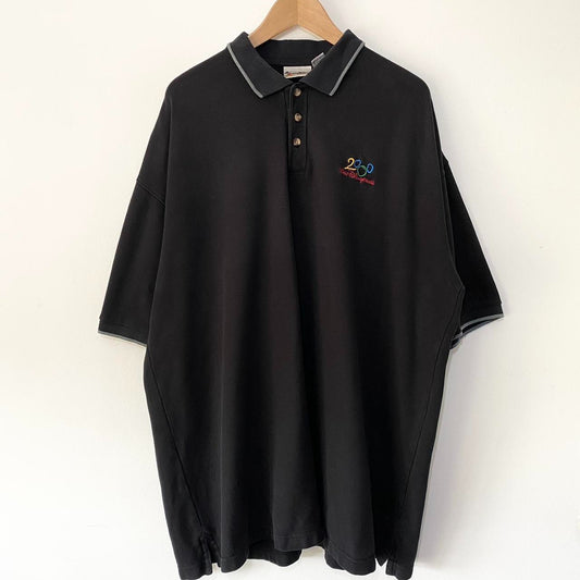 Vintage Walt Disney World 2000 Black Polo Shirt (XXXL)