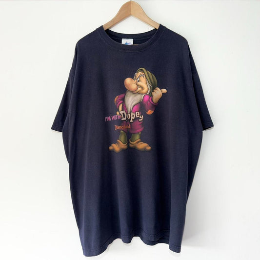 Vintage I'm with Dopey Disneyland 00s T Shirt (XXL)