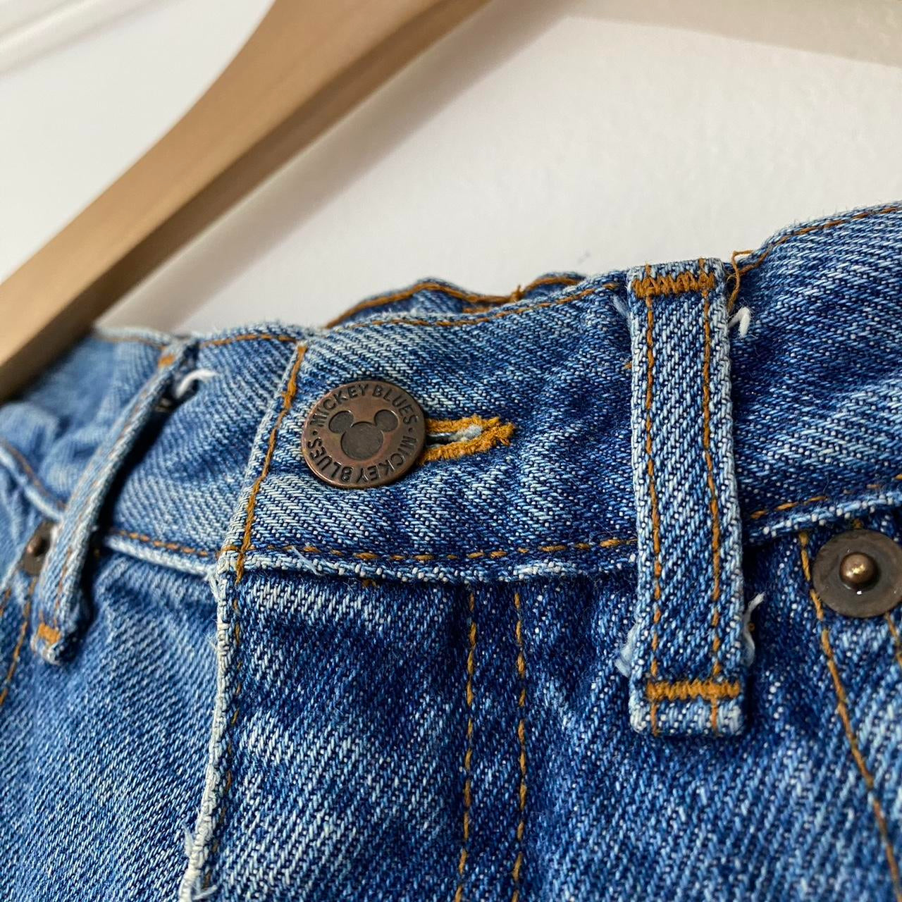 Vintage Mickey & Minnie 90s Denim Jeans (26", See Measurements)