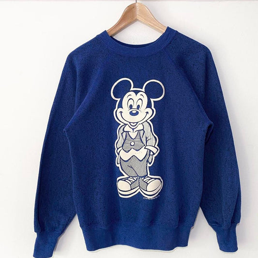 Vintage Mickey Mouse 90s Sweatshirt (XS)