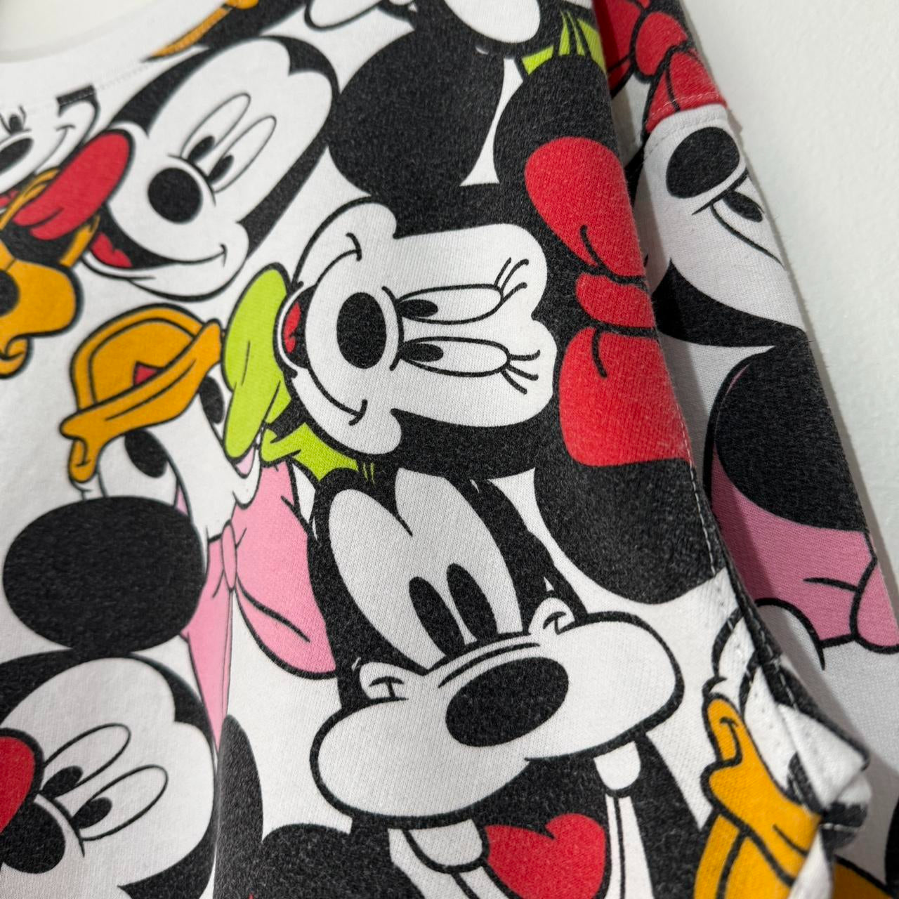 Disney Characters All Over Sweatshirt (M)
