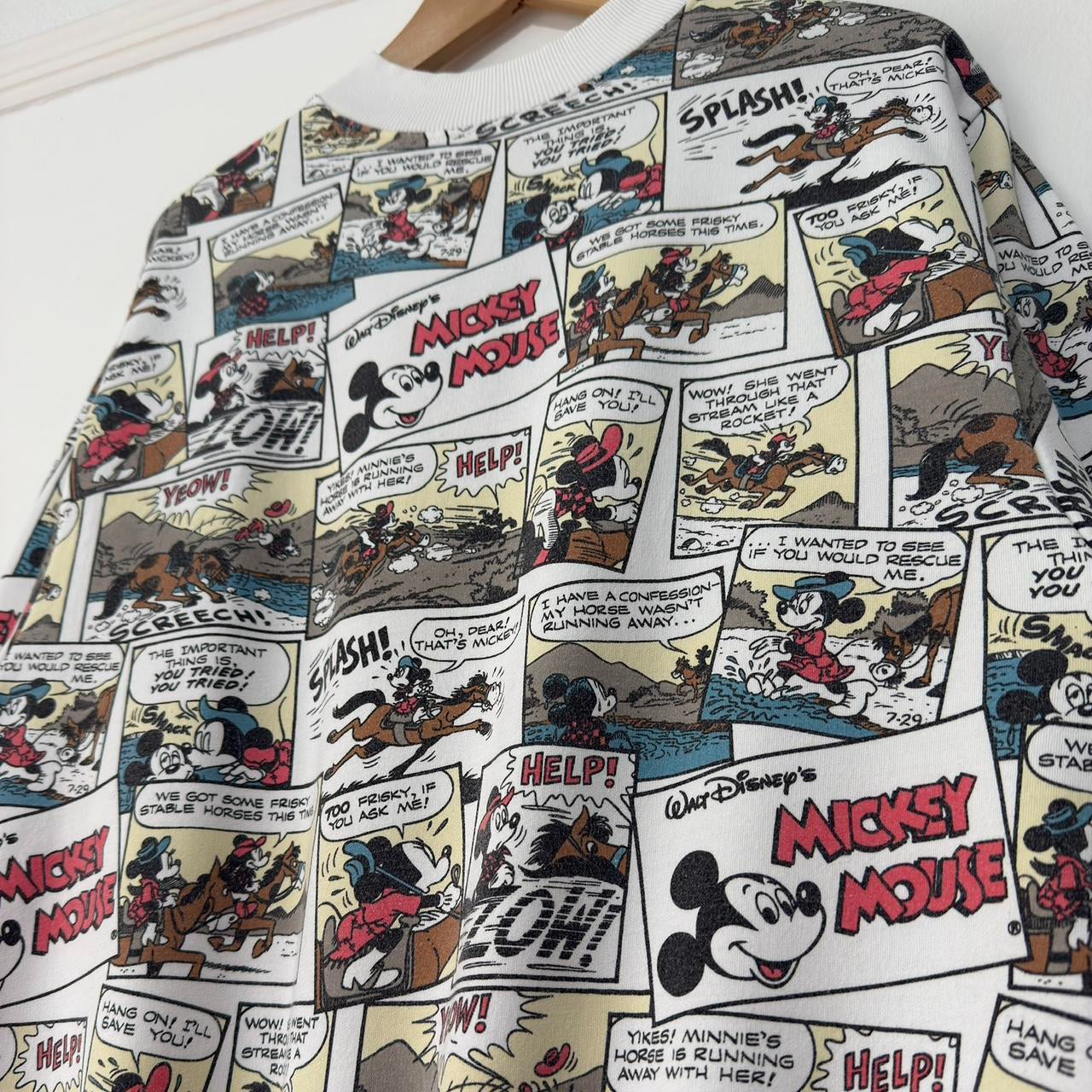 Disney Cowboy Comic Sweatshirt (S)