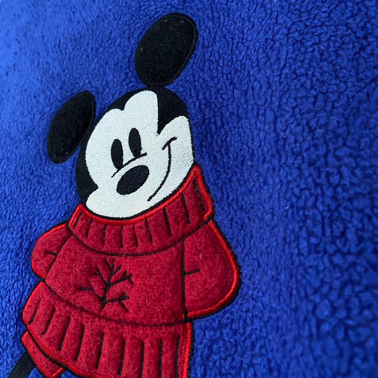 Mickey Mouse Ice Skating Fleece Sweatshirt (M)