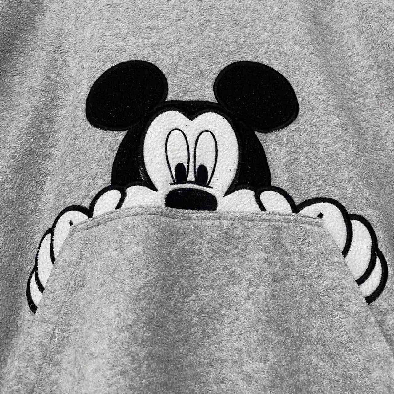 Vintage Mickey Fleece Hoodie (M)