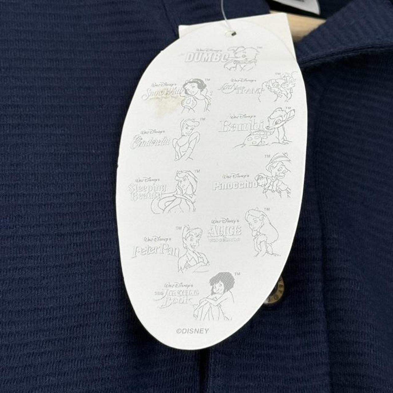 Vintage 00s Disney Theme Parks Walt Disney World Navy Polo Shirt (M)