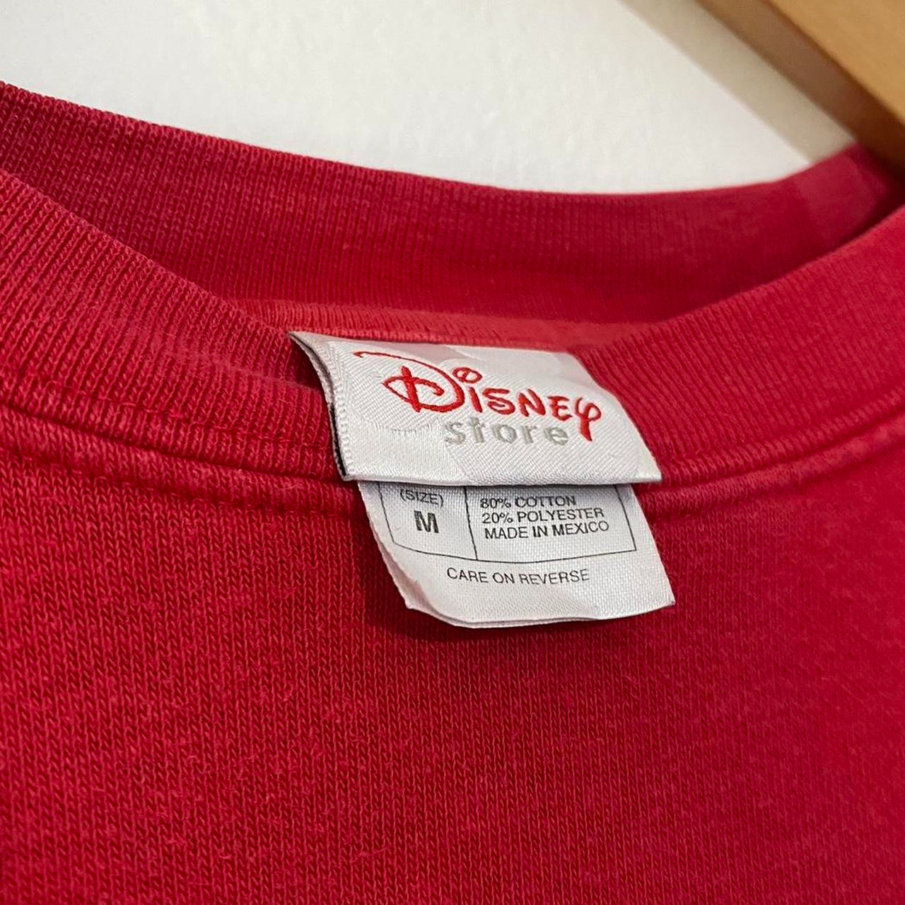 Vintage Mickey Mouse Red 2000s Sweatshirt (M)