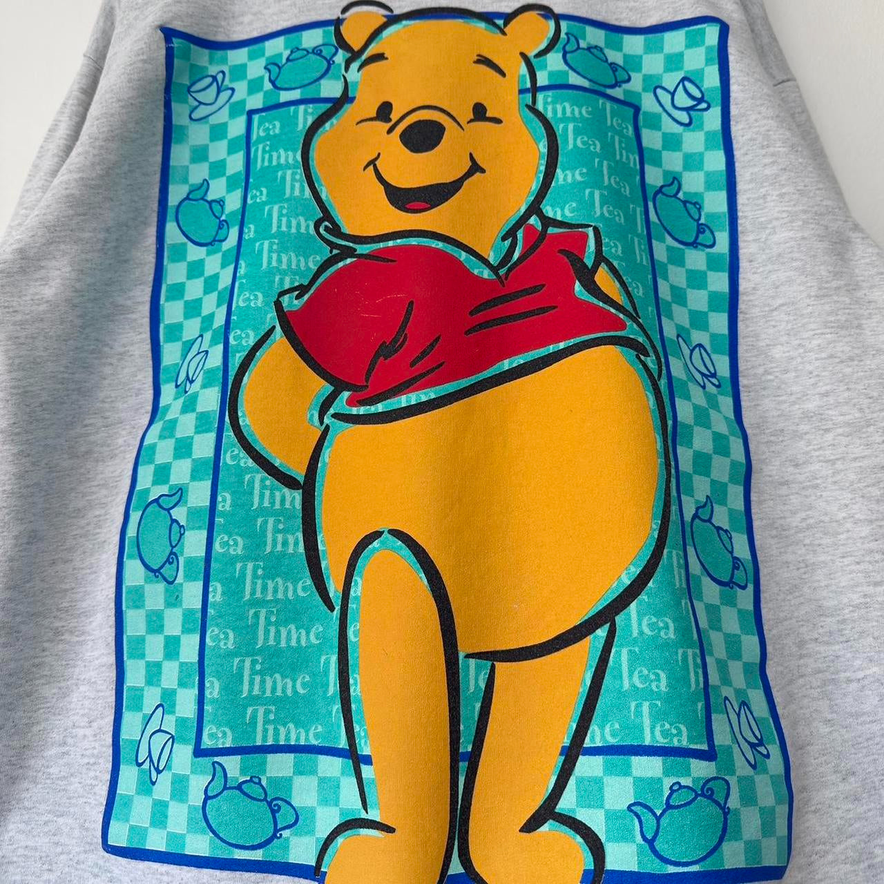 Vintage Pooh Tea Time 90s Sweatshirt (L)