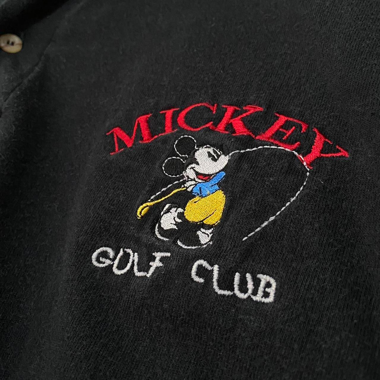 Vintage Mickey Golf Club 90s Polo Shirt (XL)