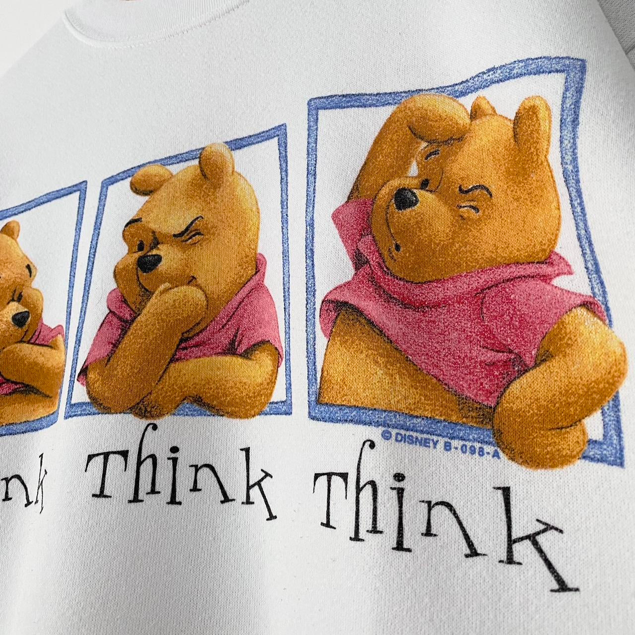 Vintage Pooh Think Think Think 90s Sweatshirt (M)