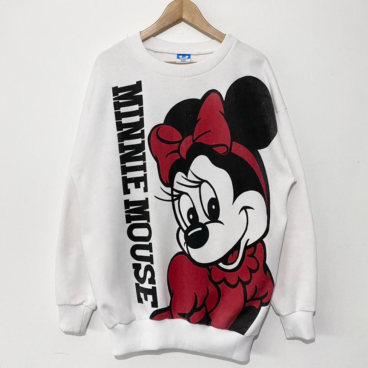 Vintage Minnie Mouse Big Print 90s Sweatshirt (M)