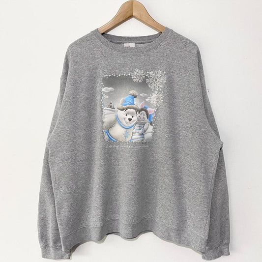 Vintage Piglet & Pooh Cold Days 00s Sweatshirt (XL)