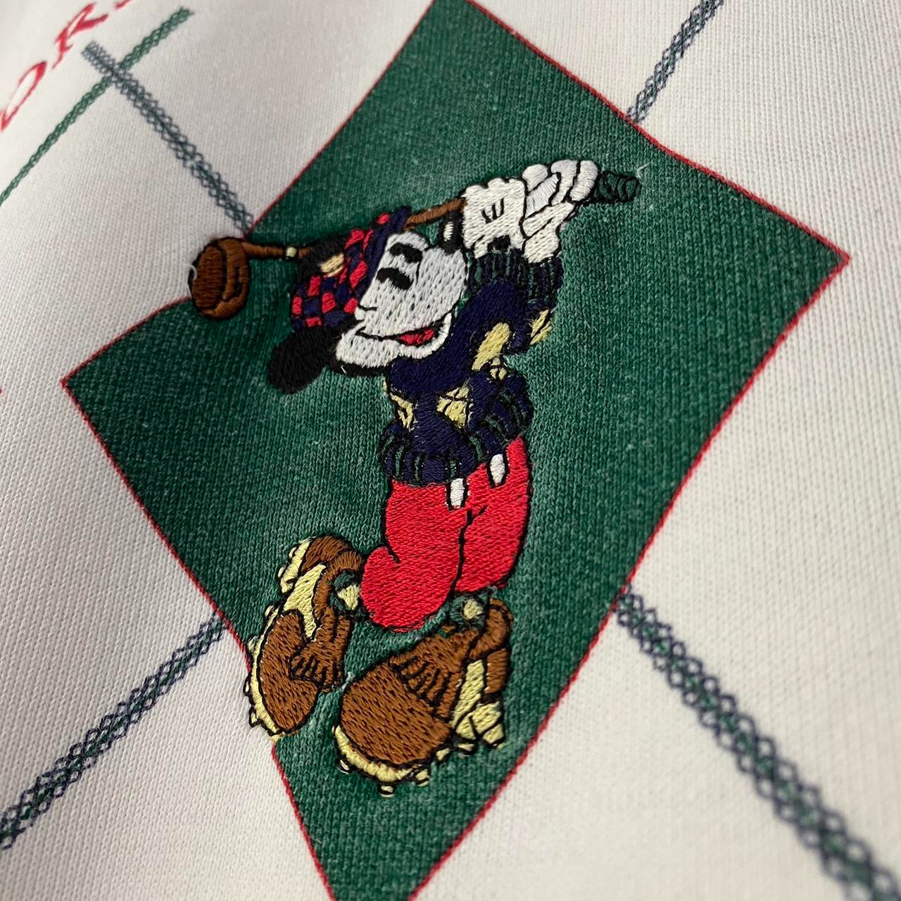 Vintage Mickey World Class Golf 90s Sweatshirt (XXL)