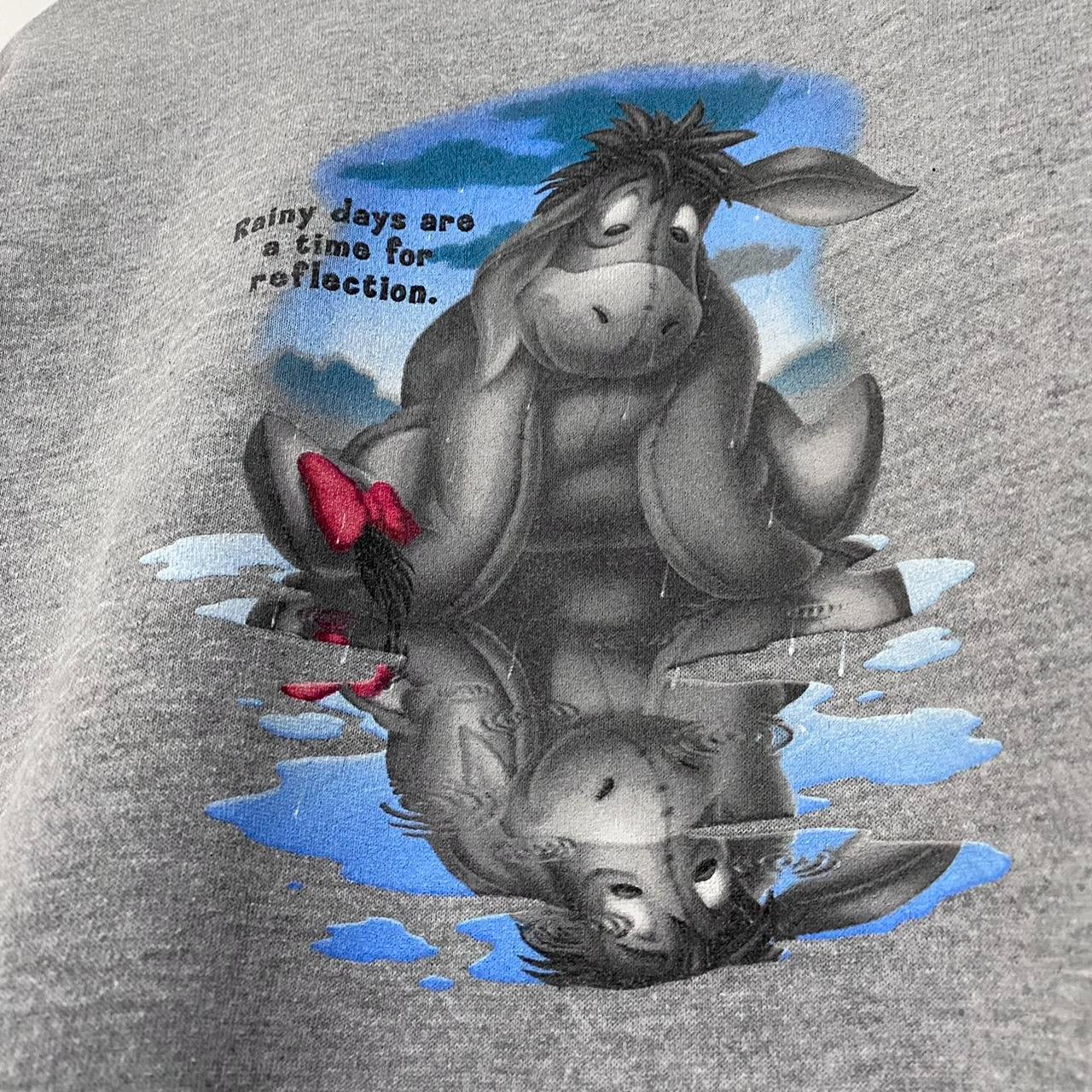 Vintage Eeyore Rainy Days 00s Sweatshirt (M)