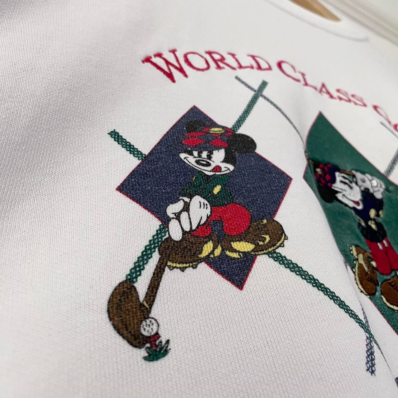 Vintage Mickey World Class Golf 90s Sweatshirt (XXL)