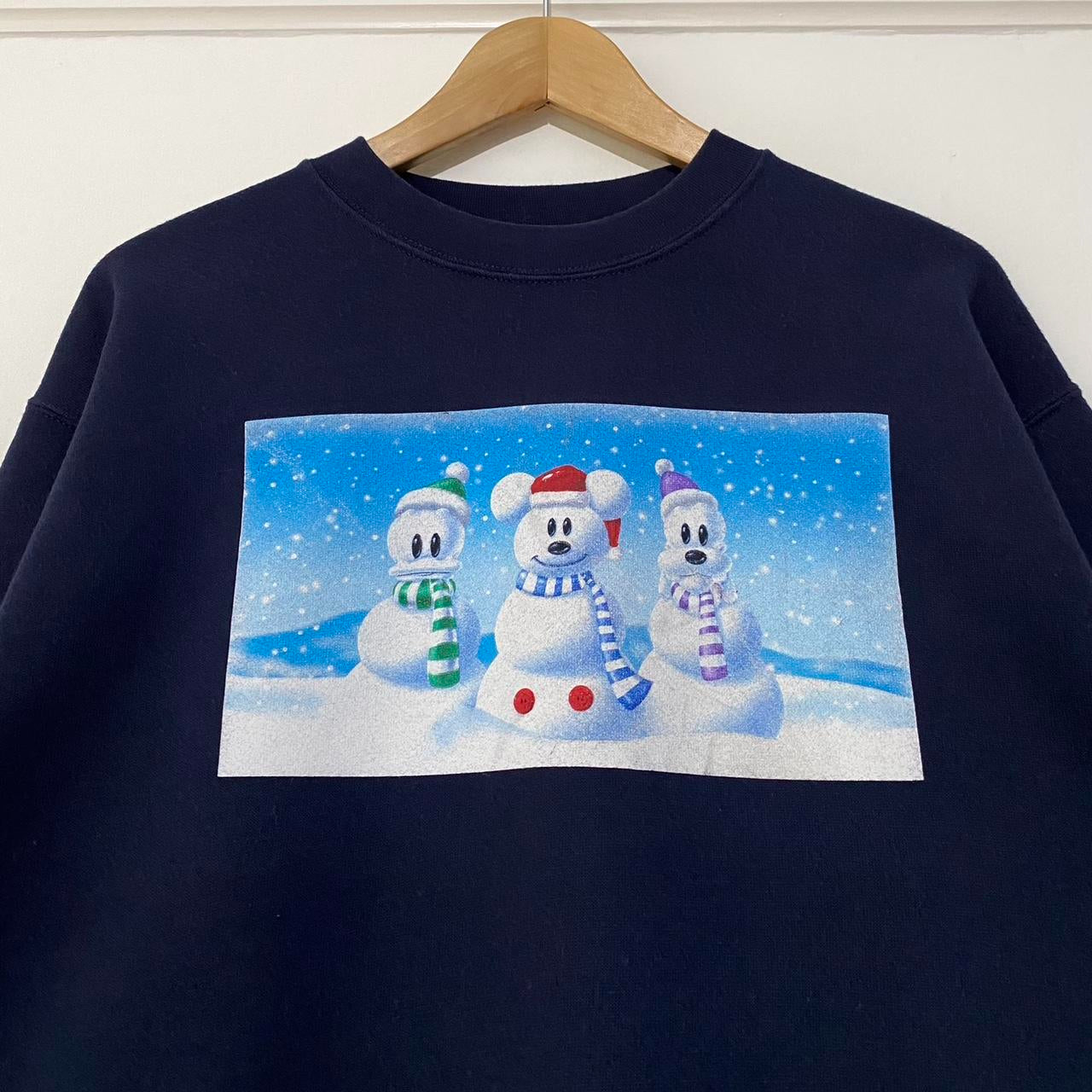 Vintage Disney Snowmen 00s Sweatshirt (S)