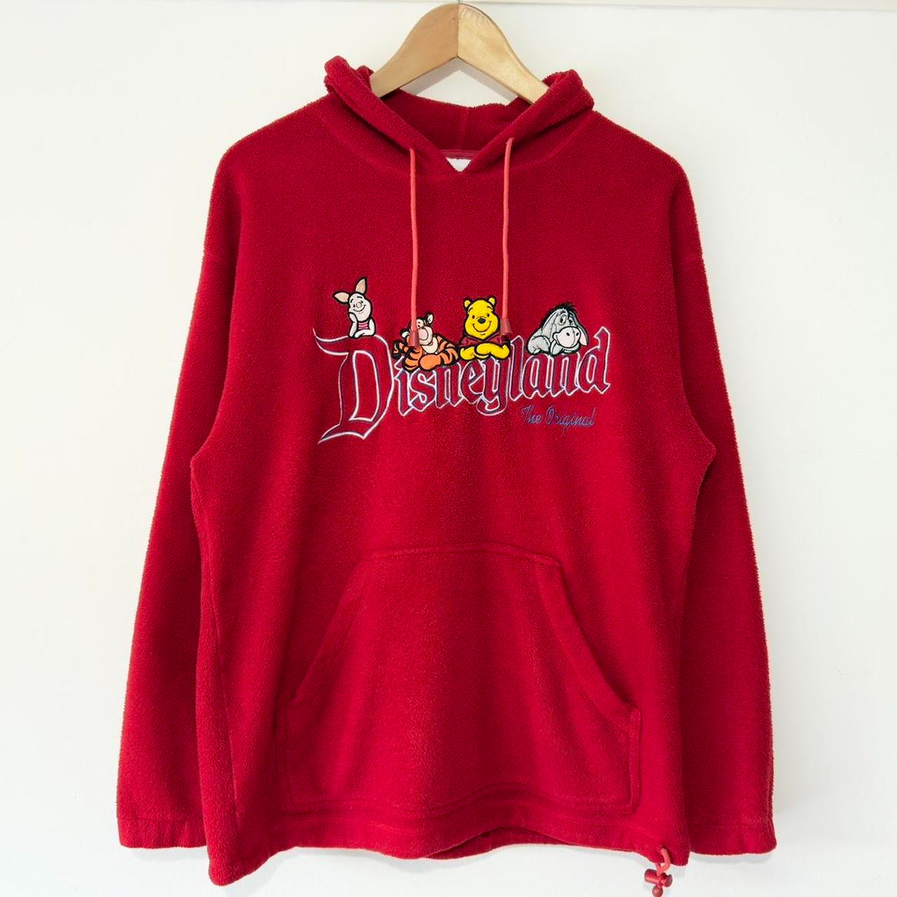 Vintage Disneyland Pooh & Friends 00s Fleece Hoodie (S/M)
