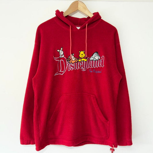 Vintage Disneyland Pooh & Friends 00s Fleece Hoodie (S/M)