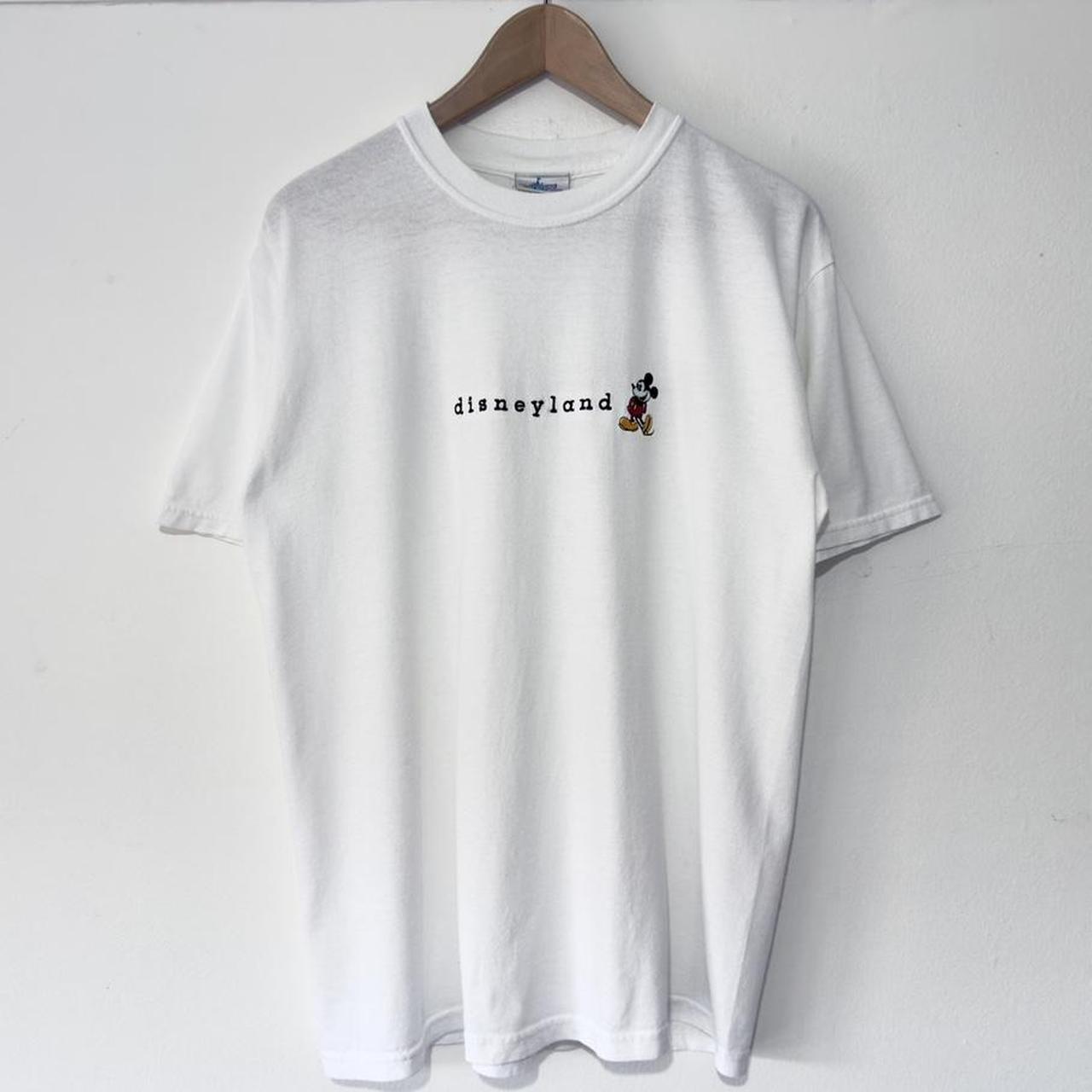 Vintage Disneyland Embroidered 00s T Shirt (M)