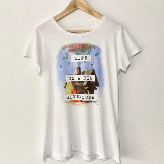 Life Is A Big Adventure Up Disney Pixar T Shirt (M)