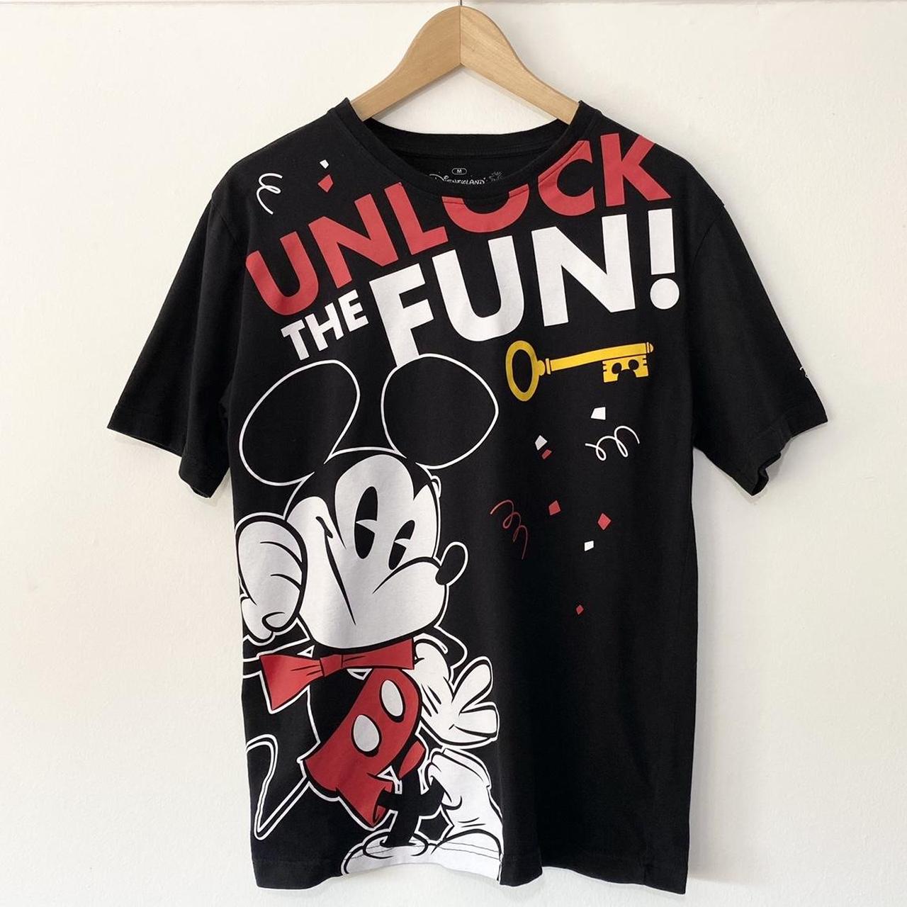 Unlock The Fun! Disneyland Paris T Shirt (M)