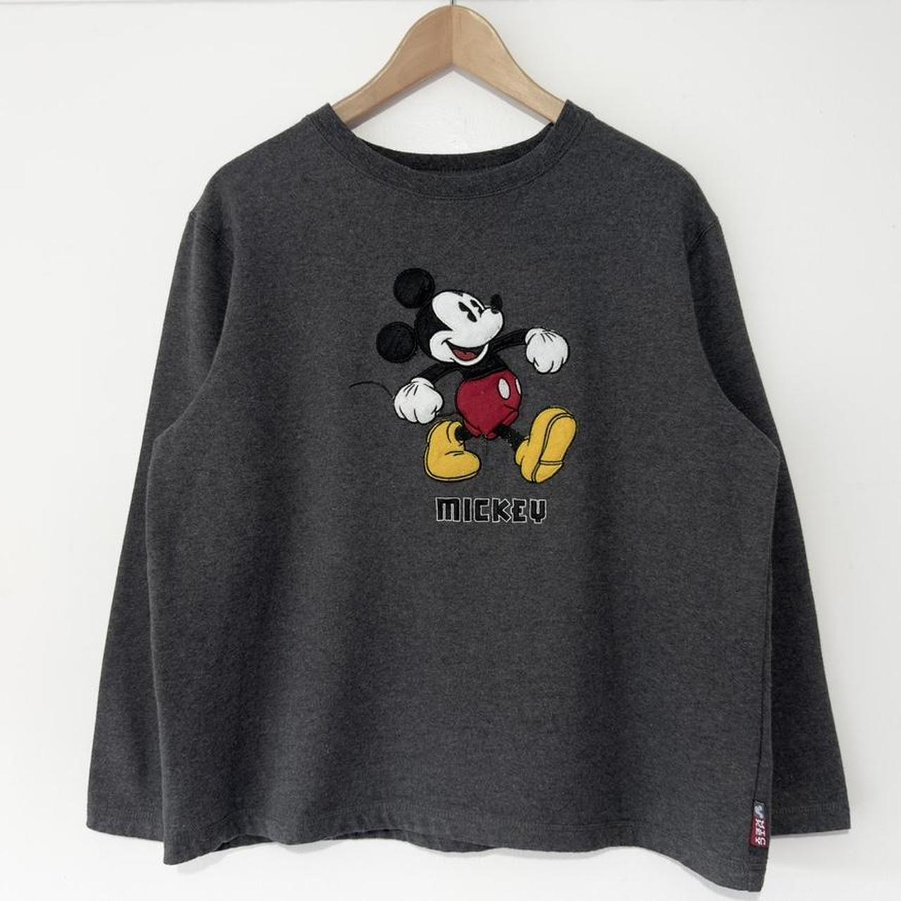 Mickey Mouse Embroidered 00s Sweatshirt (M)