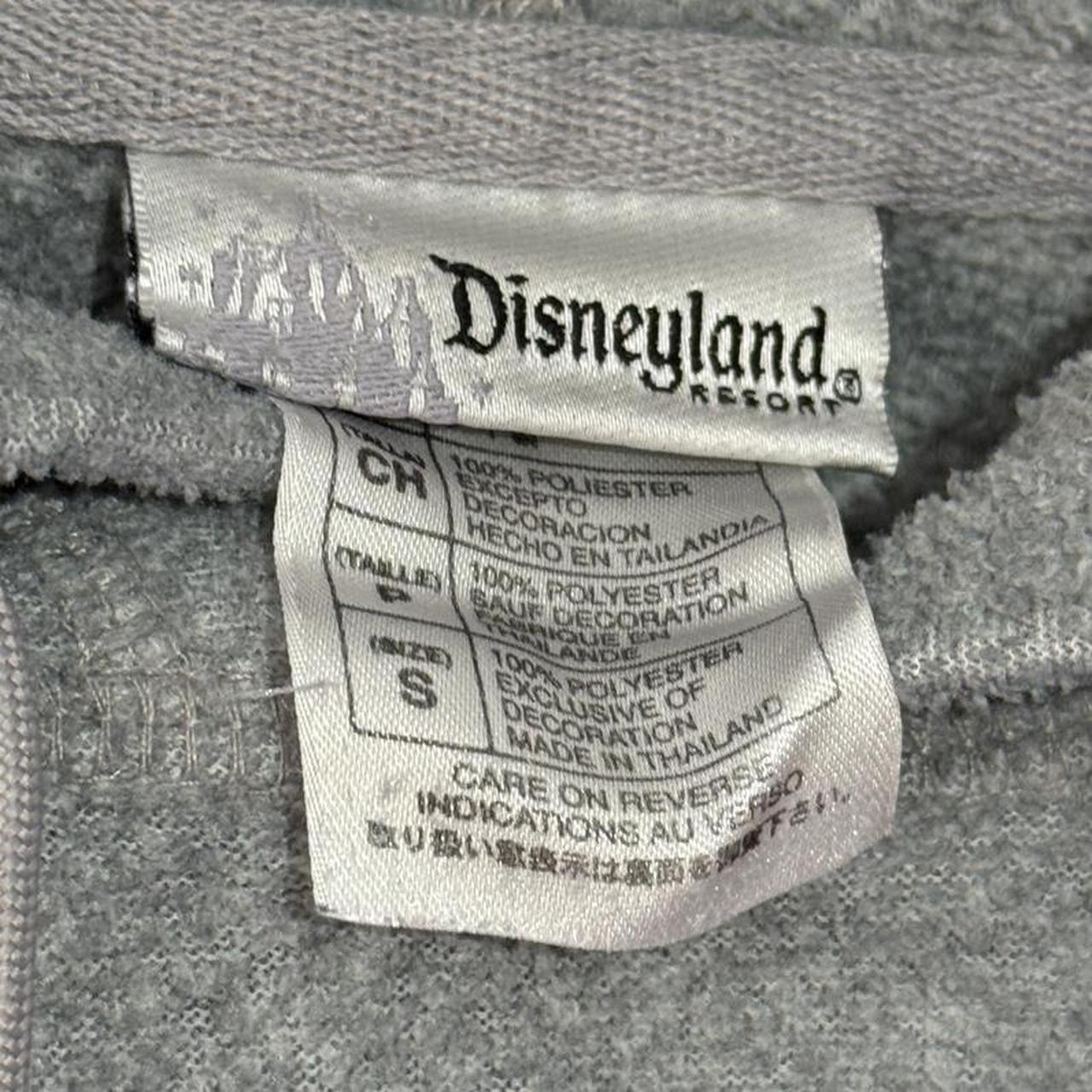 Disneyland Mickey & Friends Embroidered Fleece 00s Hoodie (S)