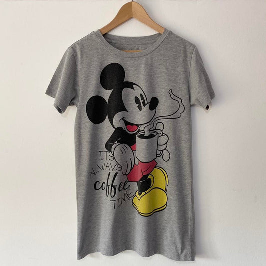 Mickey Mouse Coffee T Shirt (S)