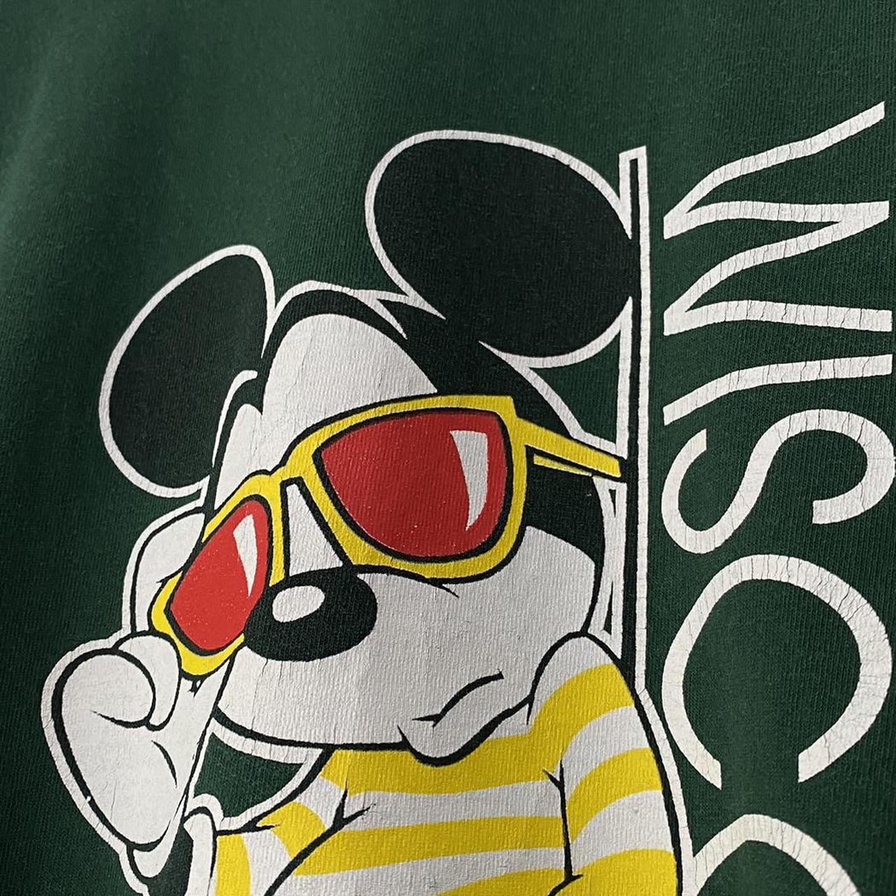 Vintage Mickey Mouse Wisconsin 90s T Shirt (L)