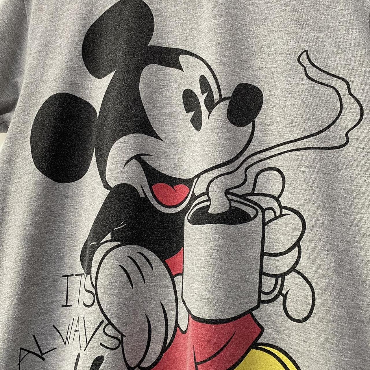 Mickey Mouse Coffee T Shirt (S)